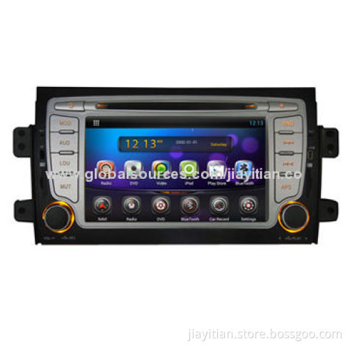 Android 4.2 In-dash Car DVD Player for Suzuki SX4, Supports 3G/Wi-Fi/DVR/Easy Link